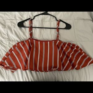 Windsor Off Shoulder Flowy Crop Top